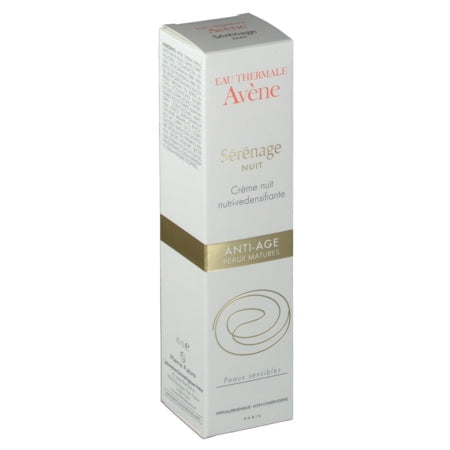 image produit AVENE SERENAGE Crème Nuit Nutri-Redensifiante, 40ml - Régénération Intensive