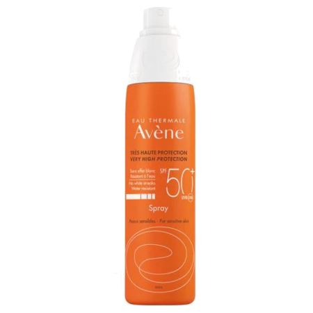 image produit AVENE Solaire Spray SPF 50+, 200ml - Protection Étendue & Application Facile