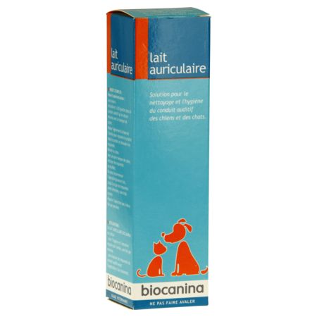 image produit BIOCANINA Lait Auriculaire, 90ml - Hygiène & Soin des Oreilles