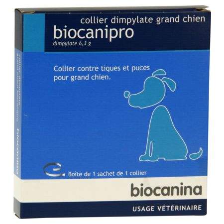 image produit BIOCANIPRO Collier Antiparasitaire Grand Chien - Taille Ajustée & Protection Optimale