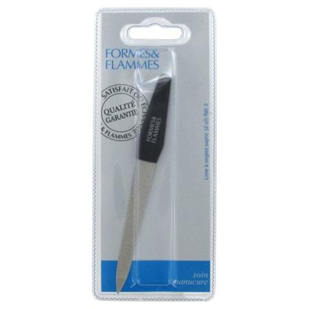 image produit FORMES ET FLAMMES Lime Saphir Diamant, 12cm - Lissage Parfait & Précision
