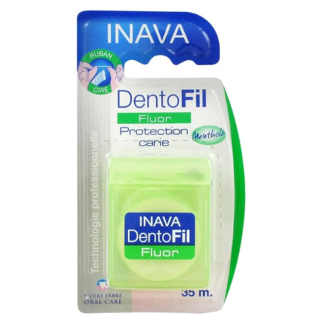 image produit INAVA Dento Fil Fluor Menthe Fraîche - Fraîcheur & Protection Dentaire