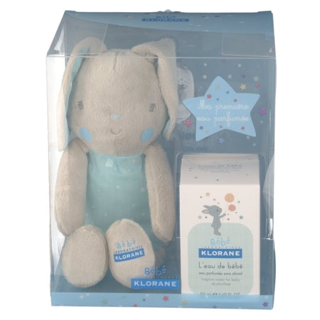 image produit KLORANE Bébé Coffret Lapin Blanc - Douceur & Soin pour les Tout-Petits