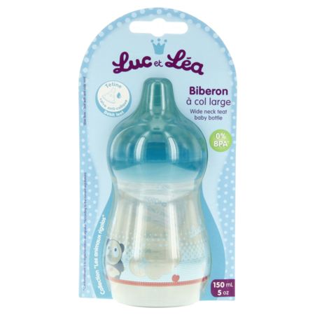 image produit LUC ET LEA Biberon Animaux Rigolos, 150ml - Éveil & Amusement lors du Repas