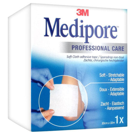 image produit MEDIPORE Liner Sparadrap, 100mmx10m - Protection & Confort pour la Peau