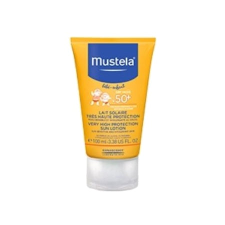 image produit MUSTELA Solaire Visage SPF50 Lait, 40ml - Protection Visage Haute pour Bébés
