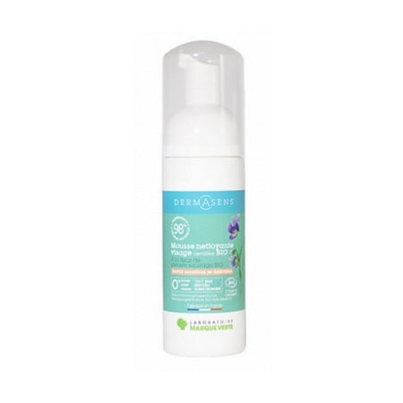 image produit MV Dermasens Mousse Nettoyante Visage Bio, 150ml - Nettoyage Doux & Naturel