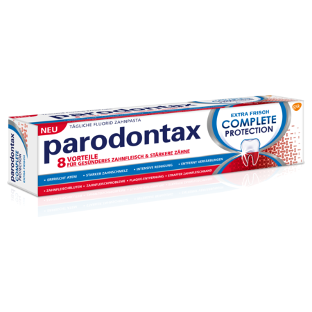 image produit PARODONTAX Dentifrice Protection Complète, 75ml - Hygiène Buccale Intégrale