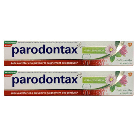 image produit PARODONTAX Blancheur, Pâte Gingivale, 75ml - Blancheur & Soin des Gencives