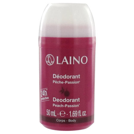 image produit LAINO Déodorant Pêche/Passion, 50ml - Fraîcheur & Parfum Naturel
