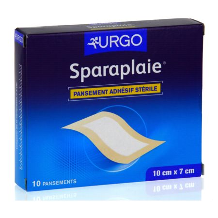 image produit SPARAPLAIE Pansements, 10x7 cm, 10 unités - Protection & Confort des Plaies