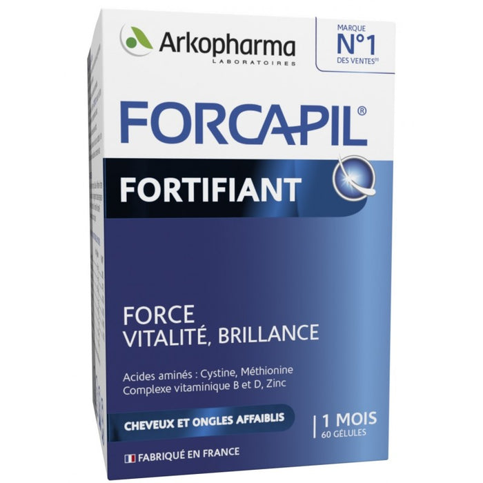 ARKOPHARMA FORCAPIL FORTIFIANT CHEVEUX ET ONGLES GELULE 60