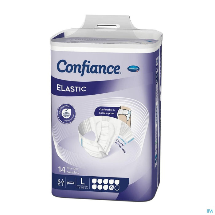 HARTMANN CONFIANCE ELASTIC CHANGE COMPLET 9 GOUTTES L 14