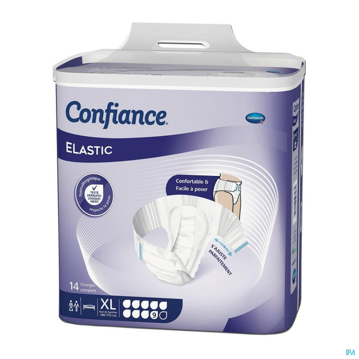 HARTMANN CONFIANCE ELASTIC CHANGE COMPLET 9 GOUTTES XL 14