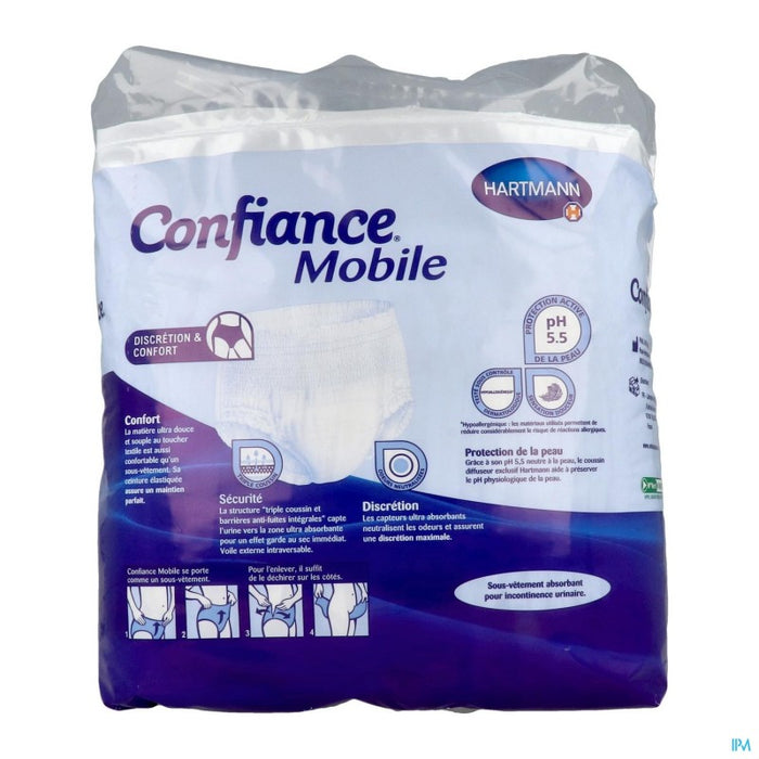 HARTMANN CONFIANCE MOBILE ABSORPTION 6 SLIP ABSORBANT M 14