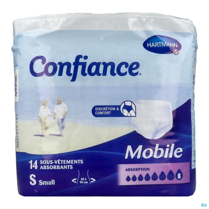 HARTMANN CONFIANCE MOBILE ABSORPTION 8 SLIP ABSORBANT S 14