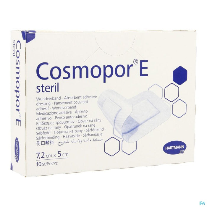 HARTMANN COSMOPOR E PANSEMENT ADHESIF 5CM X 7CM2 10