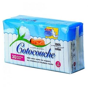 COTOCOUCHE COUCHE POUR BEBE 2AGE SACHET 30