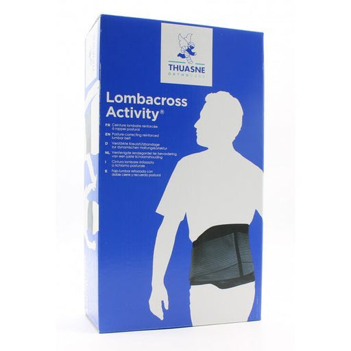 LOMBACROSS ACTIVITY G2 CEINTURE SOUTIEN LOMBAIRE 26CM NOIRE T1