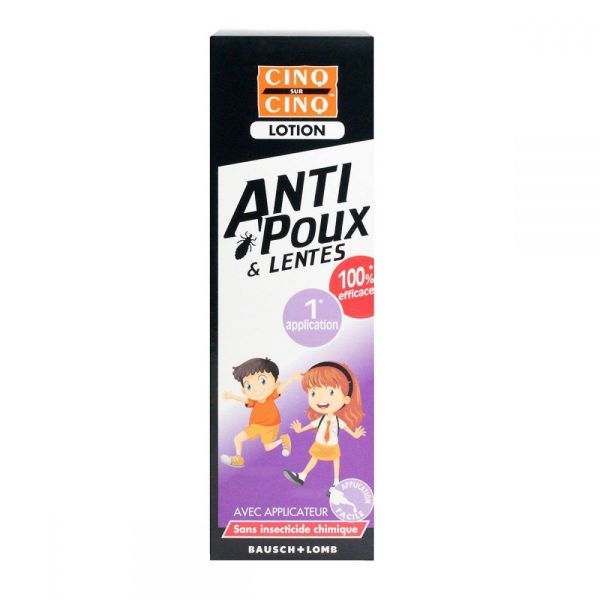 CINQ SUR CINQ LOTION ANTIPOUX LENTES 100ML