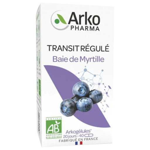 ARKOPHARMA ARKOGELULES MYRTILLE BAIE BIO GELULE 40