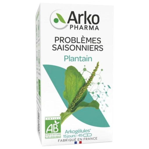 ARKOPHARMA ARKOGELULES PLANTAIN BIO GELULE 45