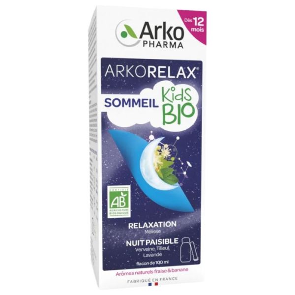 ARKOPHARMA ARKORELAX SOMMEIL KIDS BIO SIROP 100ML