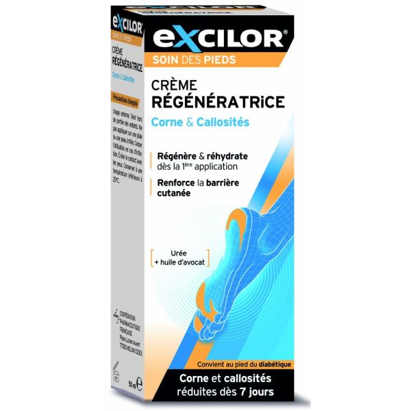 COOPER EXCILOR CREME REGENERATRICE CORNE CALLOSITES 50ML