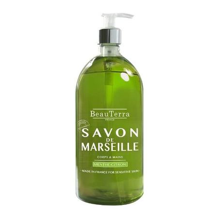 image produit BEAUTERRA Savon Liquide Menthe Glaciale, 300ml - Énergie & Fraîcheur Instantanée