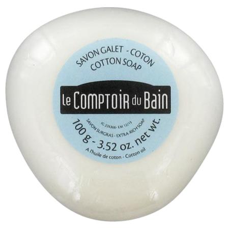 image produit Le Comptoir du Bain Galet Surgras Coton, 100g - Douceur & Confort