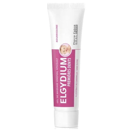 image produit ELGYDIUM Premieres Dents, Gel Gingival, 15ml - Apaise & Protège les Gencives de Bébé