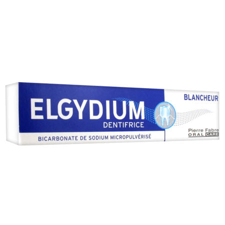 image produit ELGYDIUM Dentifrice Blancheur, 75ml - Éclat & Soins des Dents