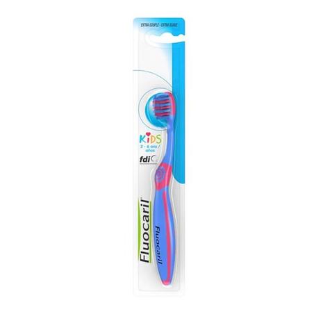 image produit FLUOCARIL Brosse à Dents Kids Extra-Soft - Soin Dentaire Adapté aux Enfants