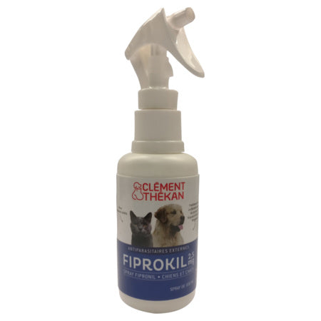 image produit FIPROKIL Spray, 100ml - Traitement Antiparasitaire pour Animaux