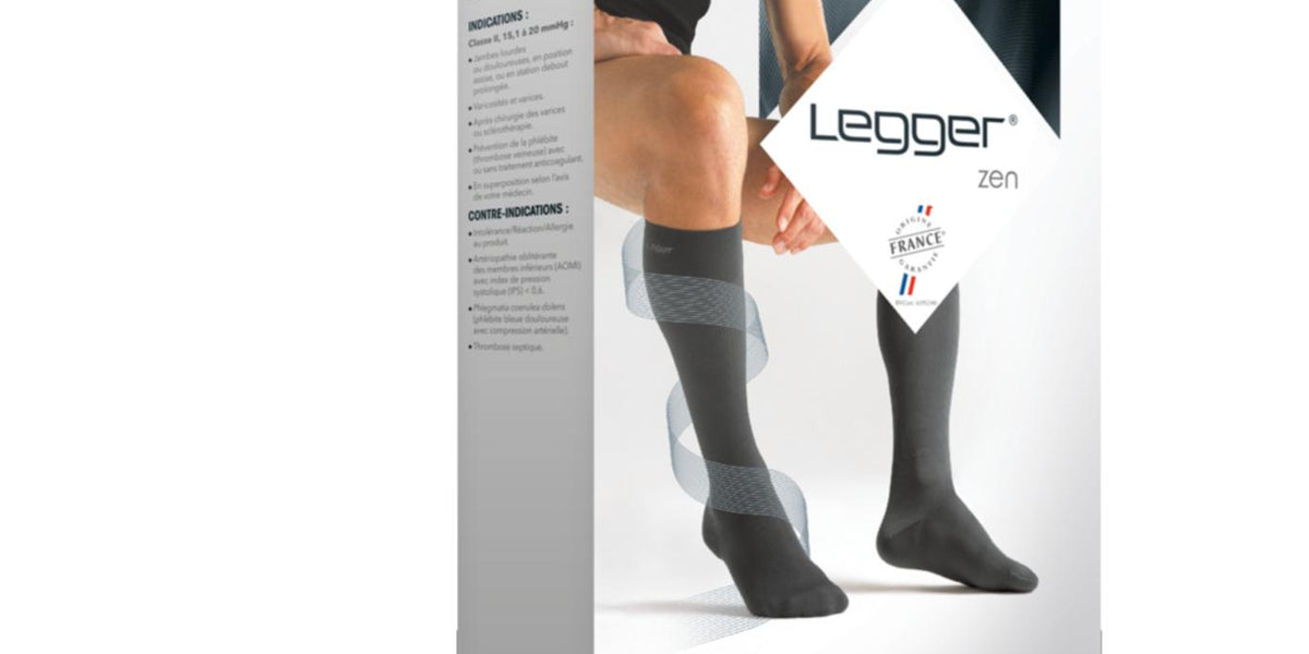 Innothera Bas De Contention En Fibre De Bambou Chaussettes De