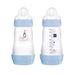 image produit MAM Biberon Easy Start Anti-Colique Aqua, 260ml - Facilité & Bien-être pour Bébé