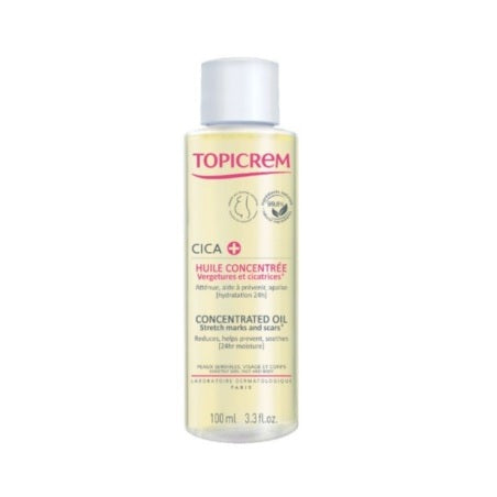 image produit TOPICREM CICA Huile Réparatrice Concentrée, 100ml - Réparation Profonde & Nutrition