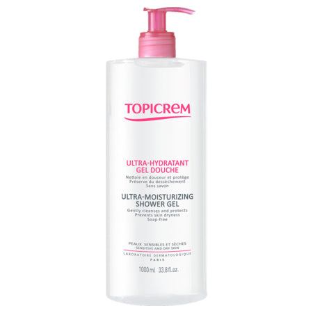 image produit TOPICREM Gel Nettoyant Doux, 1L - Douceur & Hygiène Quotidienne