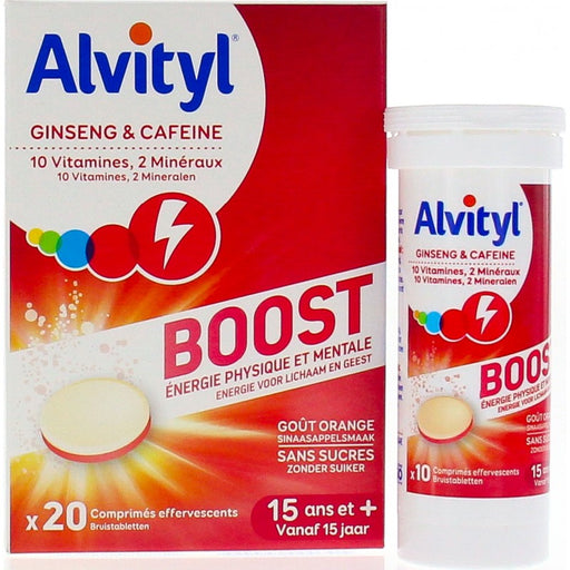 ALVITYL BOOST COMPRIME EFFERVESCENT 20