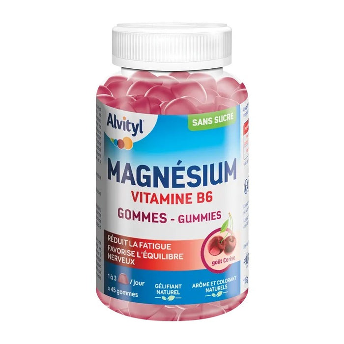 ALVITYL MAGNESIUM CERISE GOMMES 45