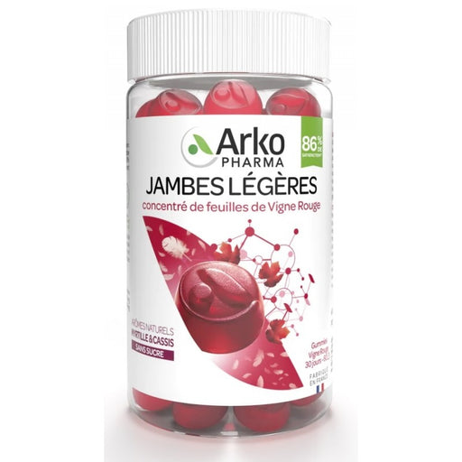 ARKOPHARMA GUMMIES PHYTO VIGNE ROUGE GUMMIES JAMBES LEGERES 60