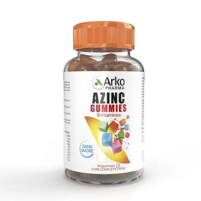 ARKOPHARMA AZINC MULTIVITAMINES GUMMIES 60