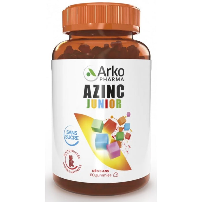 ARKOPHARMA AZINC JUNIOR GUMMIES CROISSANCE 60