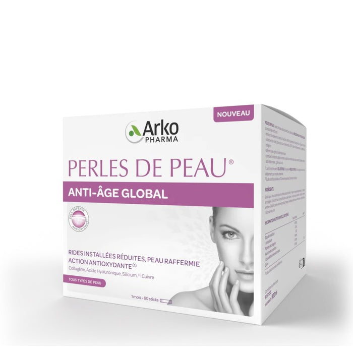 ARKOPHARMA PERLED DE PEAU ANTIAGE GLOBAL STICK X60