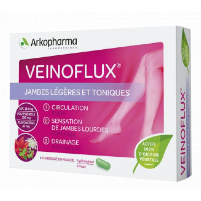 ARKOPHARMA VEINOFLUX JAMBES LEGERES TONIQUES GELULE 60