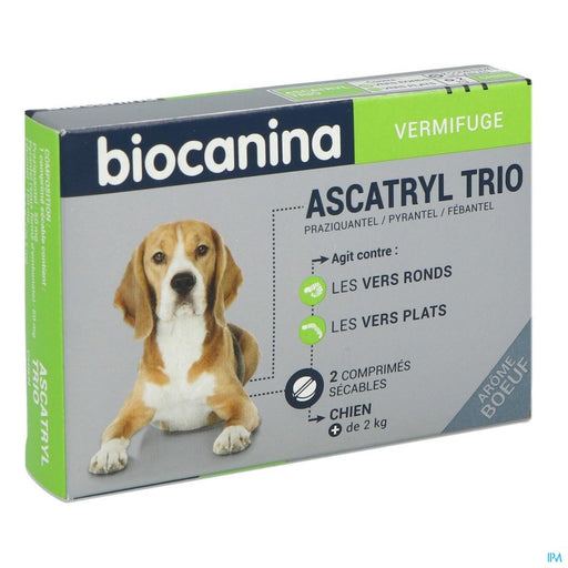 ASCATRYL TRIO CHIEN COMPRIME 2