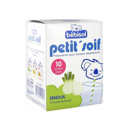 BEBISOL PETIT SOIF PREPARATION POUR BOISSON FENOUIL SACHET 10