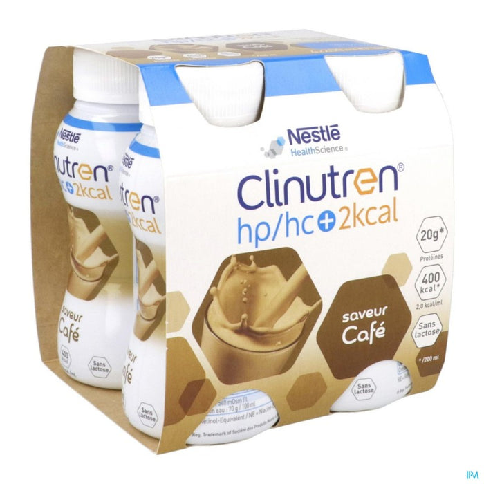 CLINUTREN HP HC+ 2KCAL CAFE 200ML X4