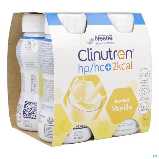 CLINUTREN HP HC+ 2KCAL VANILLE 200ML X4