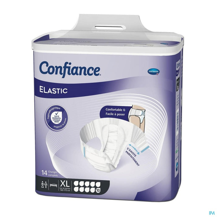 HARTMANN CONFIANCE ELASTIC CHANGE COMPLET 10 GOUTTES XL 14